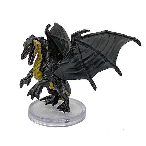 D&D Icons of the Realms 22:Fizbans Treasury of Dragons : #21 Black Dragon Wyrmling (U) 