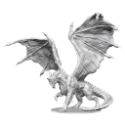 D&D Icons of the Realms Unpainted: Adult Blue Dragon 