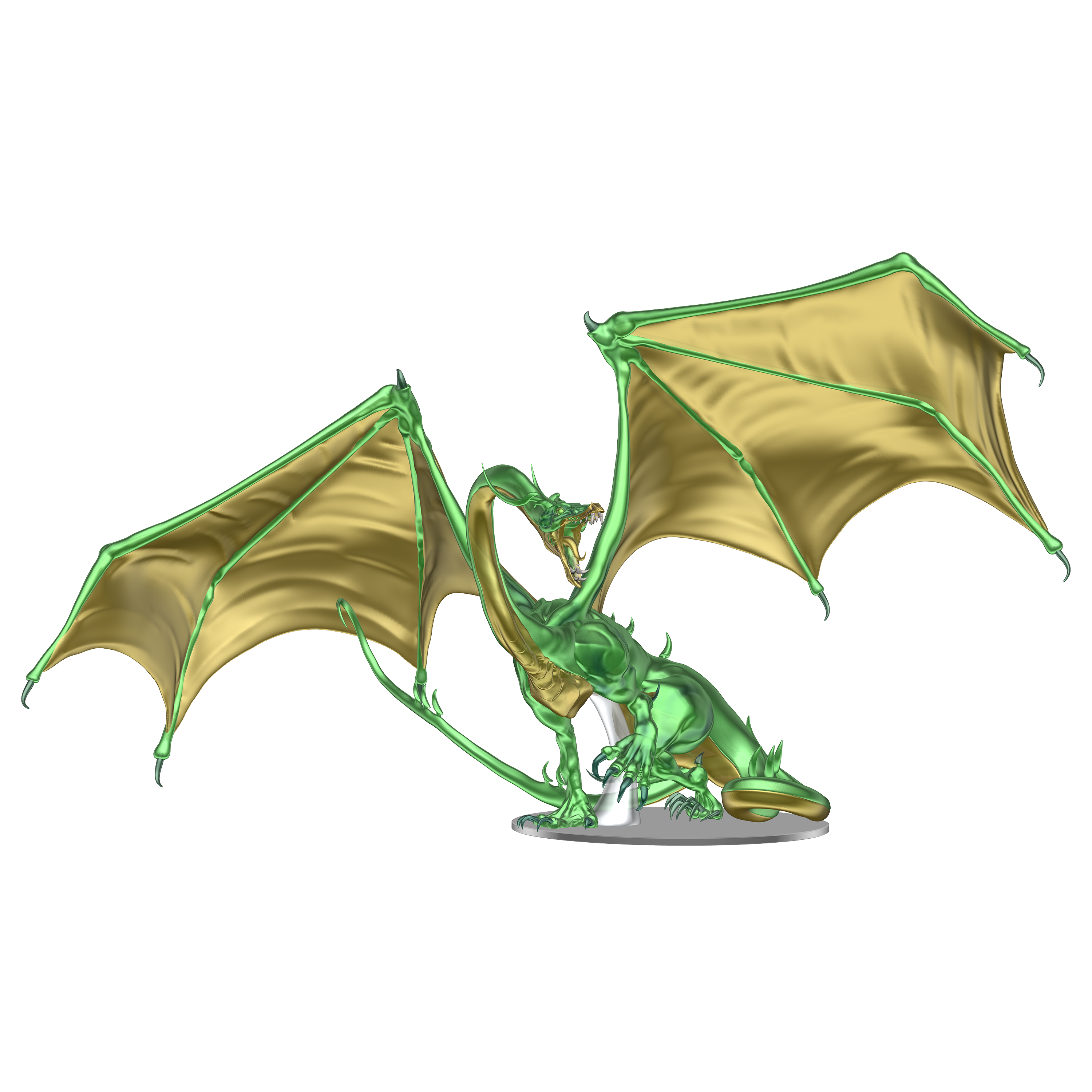 D&D Icons of the Realms: Adult Emerald Dragon (SALE) 