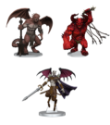 D&D Icons of the Realms: Archdevils: Hutjin Moloch Titivilus 