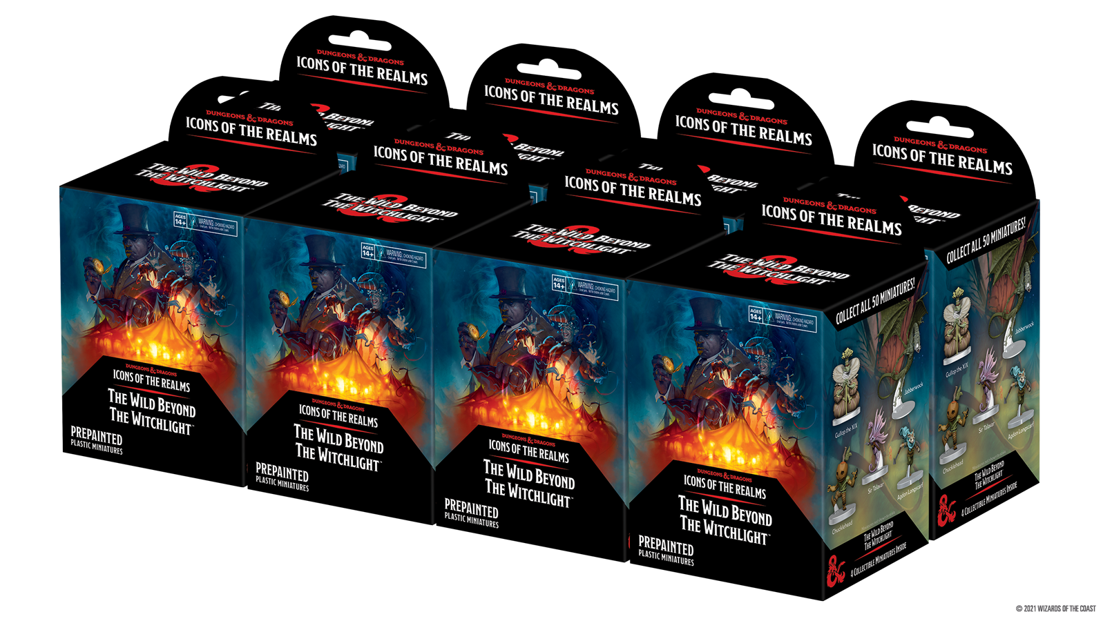 D&D Icons of the Realms Miniatures: The Wild Beyond the Witchlight (Set 20) 8 Ct. Booster Brick main image 0