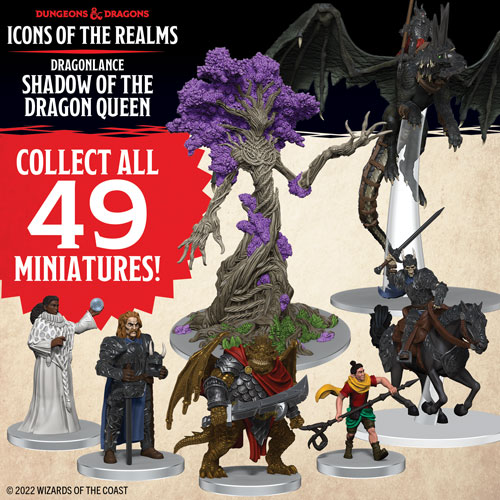 D&D Icons of the Realms Dragonlance: Shadow Of The Dragon Queen: Booster Brick 