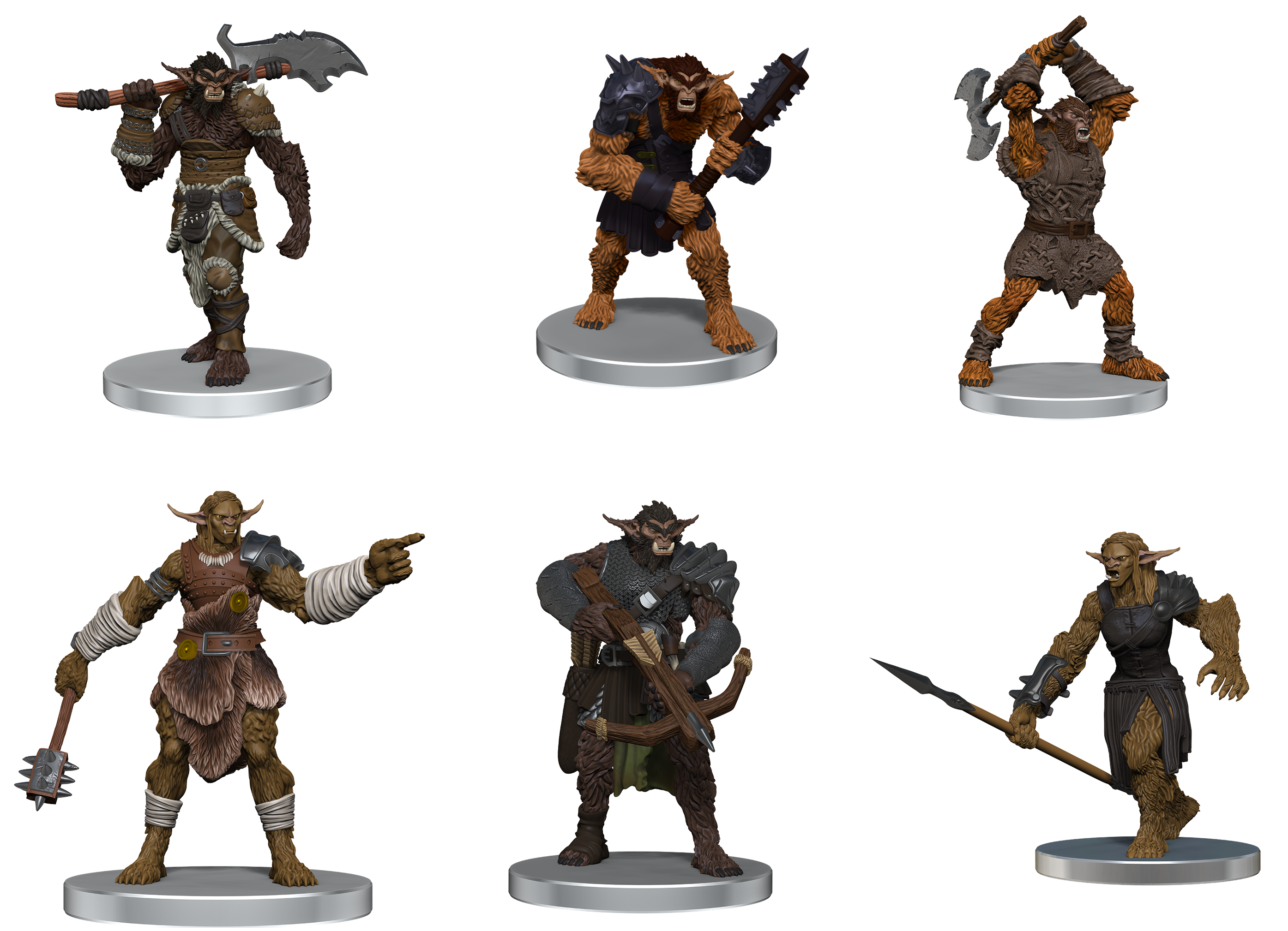 D&D Icons of the Realms Monster Warbands: Bugbear Warband 