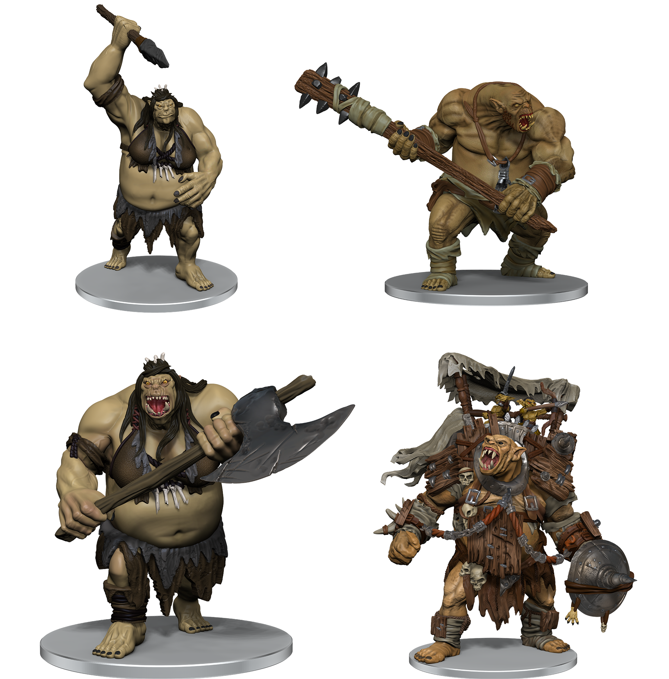 D&D Icons of the Realms Monster Warbands: Ogre Warband 
