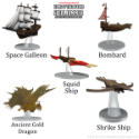 D&D Icons of the Realms: Spelljammer Adventures in Space: Welcome To Wildspace Ship Scale  