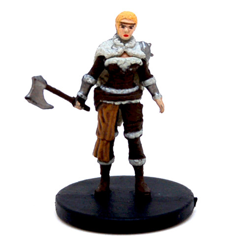 D&D Icons of the Realms Tyranny of Dragons: #013 Human Female Barbarian (C) 