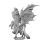 D&amp;D Icons of the Realms: Unpainted Adult Black Dragon - 90577 [634482905777]
