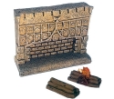 Pathfinder Battles: Maze of Death- Fireplace With Logs 