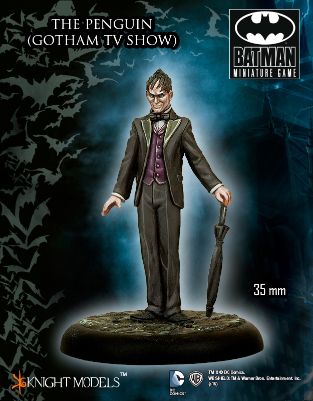 Batman Miniature Game 027: The Penguin (Gotham TV Show) [SALE] 