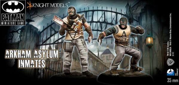 Batman Miniature Game 094: Arkham Asylum Inmates set 1 [SALE] 