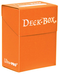 Ultra Pro: Solid Colour Deck Box: Orange 