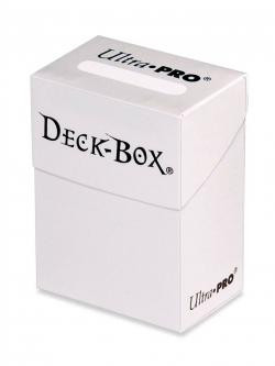 Ultra Pro: Solid Colour Deck Box: White 