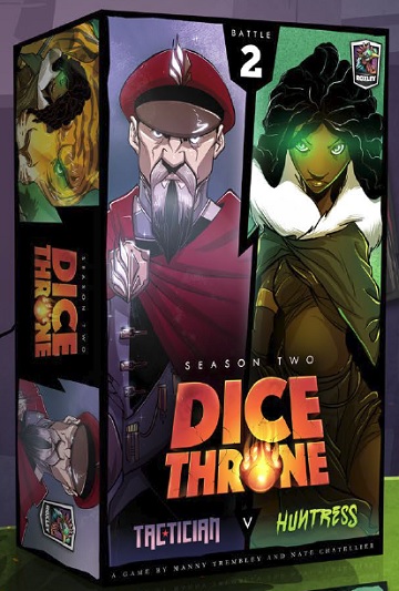 Dice Throne Season 2: Battle #2- Tactician/ Huntress [DAMAGED] 