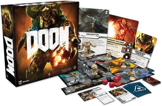 Doom The Board Game Fantasy Flight Games Ffgzx01 for sale online