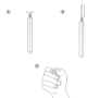 DSPIAE: Holding Handle for Carving and Scribing Tips - DSP-AT-TH [6970845560646]