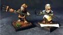 Dark Heaven Legends: Halfling Farmers 