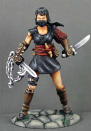 Dark Heaven Legends: Kiri, Female Ninja 
