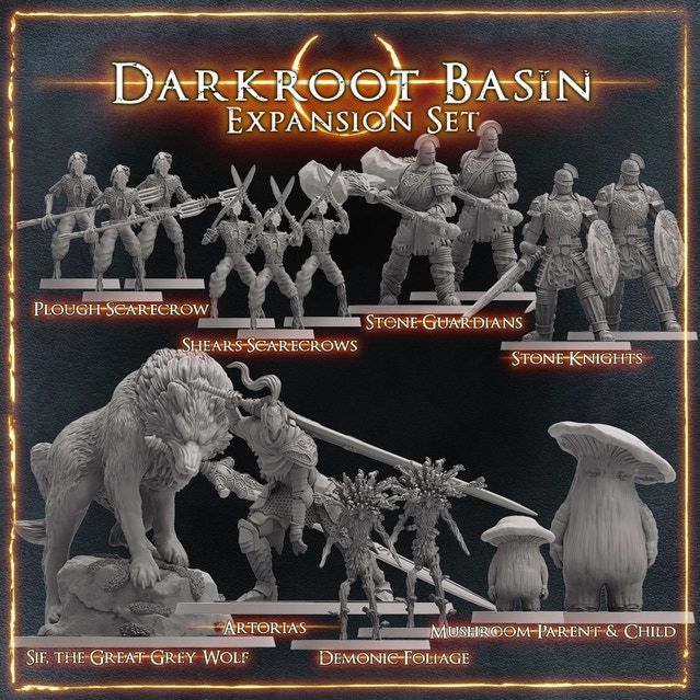 Steam Forge Games - Dark Souls The Board Game: Darkroot Basin Expansion