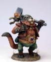 Dark Sword Miniatures: Critter Kingdoms- Bolo- Marmot Warrior 