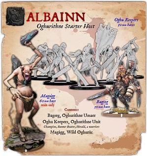 Darklands: Albainn Oghurithne Monstrous Infantry Starter Host 