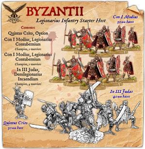 Darklands: Byzantii Legionarius Infantry Starter Host 
