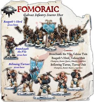 Darklands: Fomoraic Gabrax Infantry Starter Host 