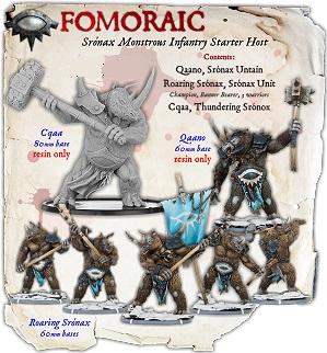 Darklands: Fomoraic Sronax Monstrous Infantry Starter Host 