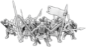 Darklands: Spears of Dun Durn, Gairlom Unit (10 warriors with cmd) 