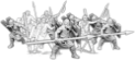 Darklands: Spears of Dun Durn, Gairlom Unit (10 warriors) 