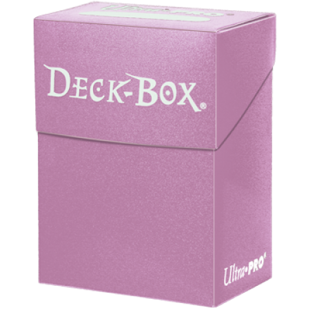Ultra Pro: Solid Colour Deck Box: Pink 