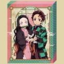 Demon Slayer: Tanjiro and Nezuko Artboard Jigsaw Puzzle Canvas Style 