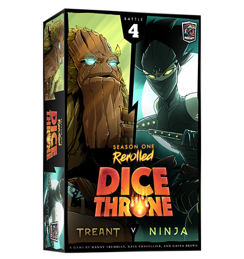 Dice Throne Season 1 Rerolled: Box 4 - Treant vs. Ninja 