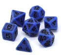 Die Hard: Poly RPG Dice Set:  Cobalt Golem 