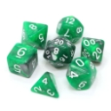 Die Hard: Poly RPG Dice Set:  Emerald Ore 