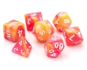 Die Hard: Poly RPG Dice Set:  Fae Fire 
