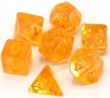 Die Hard: Poly RPG Dice Set:  Fire Sprite 
