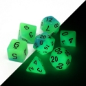 Die Hard: Poly RPG Dice Set: Glow in the Dark Driftglobe 