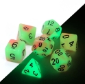 Die Hard: Poly RPG Dice Set: Glow in the Dark - Poison Ivy 