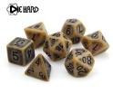 Die Hard: Poly RPG Dice Set: Sand Golem 