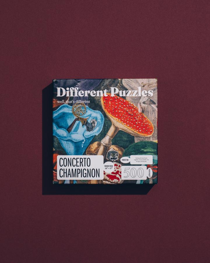 Different Puzzles: Concerto Champignon (500pc) 