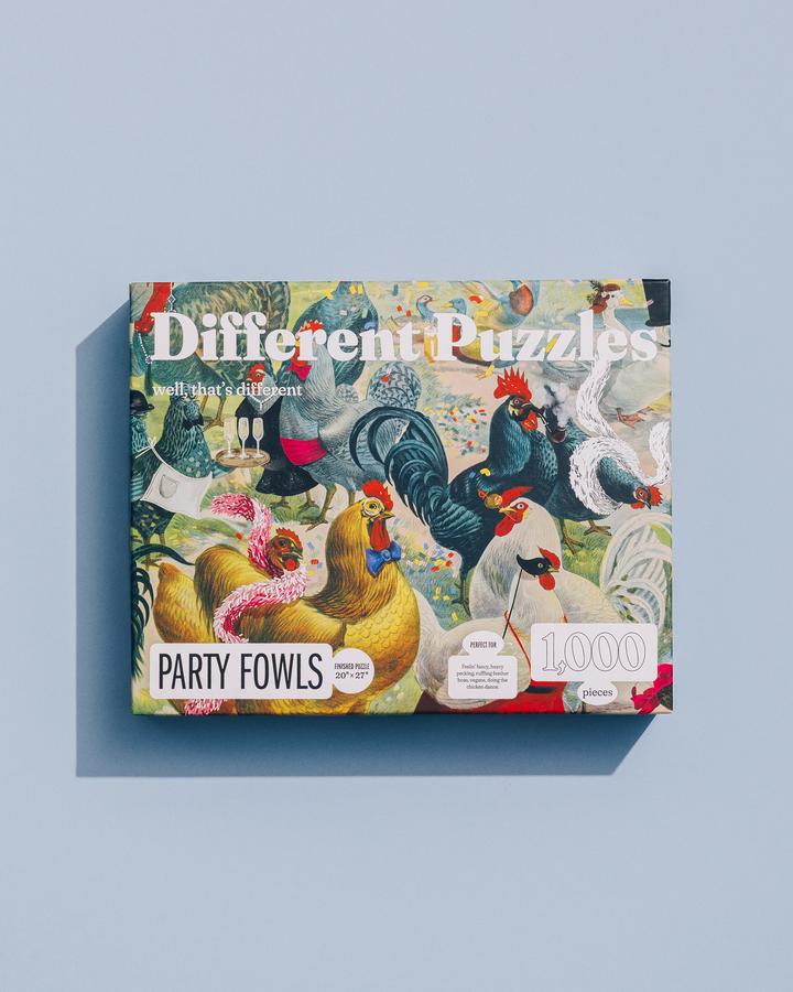 Different Puzzles: Party Fowls (1000pc)  