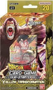 Dragon Ball Super: ZENKAI SERIES: Yellow Transformation STARTER DECK 4  