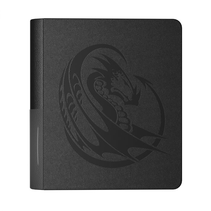 Dragon Shield: 4 Pocket (Sideload) Card Codex 160 Portfolio Black Tribal 