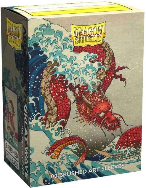 Dragon Shield: Brushed Art Sleeves: The Great Wave (100Ct) 