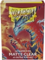 Dragon Shield: Double Outer Matte (60): Clear  