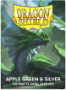 Dragon Shield: Matte Dual Card Sleeves (100): Apple Green & Silver - AT-15073 [5706569150730]