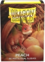 Dragon Shield: Matte Dual Card Sleeves (100): Peach 
