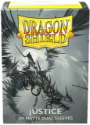 Dragon Shield: Matte Dual Card Sleeves (100): Justice 