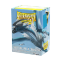 Dragon Shield: Matte Dual Card Sleeves (100): Sky Blue & Silver 