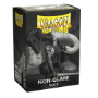 Dragon Shield: Matte Non-Glare Card Sleeves (100): Black V2 - AT-11822 [5706569118228]